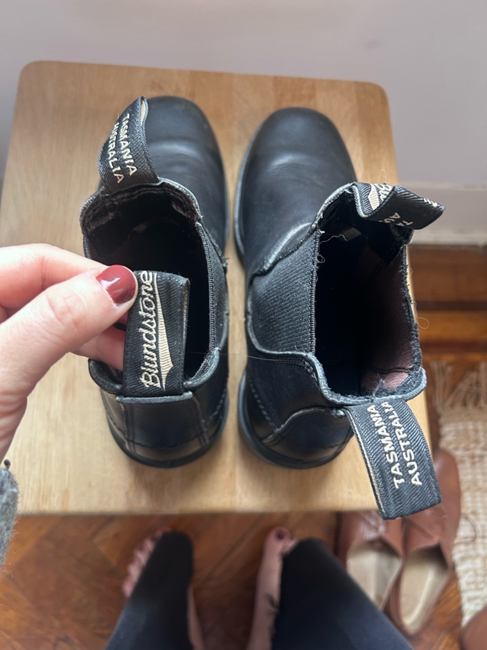 Blundstone Black Leather Boots - Picture 5 of 6